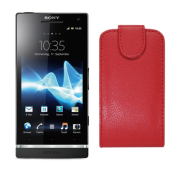 Funda Vertical Sonyericsson Xperia S (LT26i) Roja