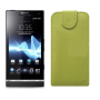 Funda Vertical Sonyericsson Xperia S (LT26i) Verde
