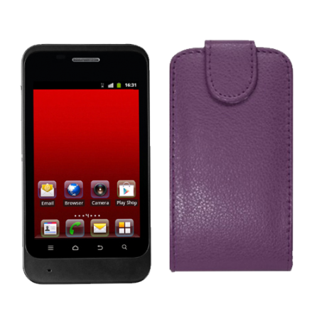 Funda Vertical Zte Kis V788 Morado