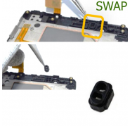 Goma Sensor Proximidad Bq Aquaris E6 SWAP Goma Sensor Proximidad Bq Aquaris E6 SWAP