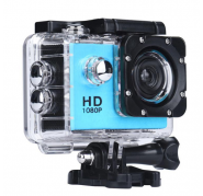 Hd Camara Sports Hd-dv 1080p Full Hd Waterproof Azul Celeste