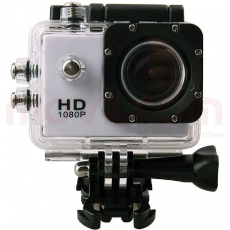 Hd Camara Sports Hd-dv 1080p Full Hd Waterproof Blanca