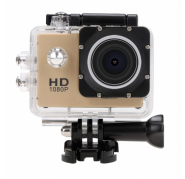 Hd Camara Sports Hd-dv 1080p Full Hd Waterproof Dorada