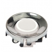 Joystick + Embellecedor Blackberry 8100... Blanco / Plata