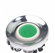 Joystick + Embellecedor Blackberry 8100... Verde / Plata