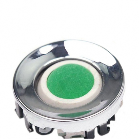 Joystick + Embellecedor Blackberry 8100... Verde / Plata