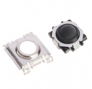 Joystick + Embellecedor Blackberry 9000, 9630 Negro / Plata