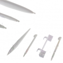 Kit 4 en 1 Lapiz Tactil y Soporte Blanco Nintendo Wii U