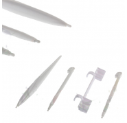 Kit 4 en 1 Lapiz Tactil y Soporte Blanco Nintendo Wii U