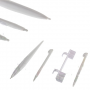 Kit 4 en 1 Lapiz Tactil y Soporte Blanco Nintendo Wii U