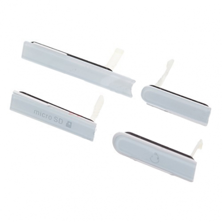 Kit Botones Sony Xperia Z L36h Blanco