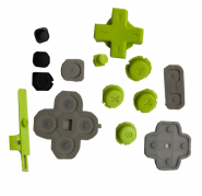 Kit botones, tapaderas... Nintendo New 2DX XL Negra Verde SWAP