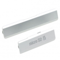 Kit tapas laterales SIM / SD Sony Xperia Z1 L39H... Blanco