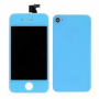 Kit iPhone 4 Color Azul Celeste Sin Logo