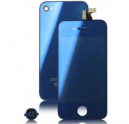 Kit iPhone 4 Color Azul Marino Espejo