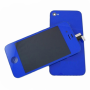 Kit iPhone 4 Color Azul Oscuro Sin Logo