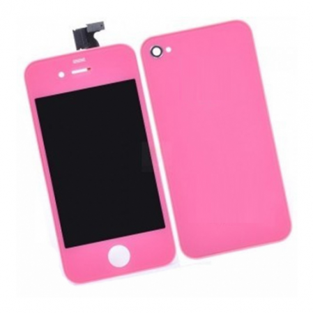 Kit iPhone 4  Color Rosa Sin Logo