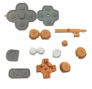 Kit membranas, botones, tapaderas... Nintendo New 2DX XL Blanca