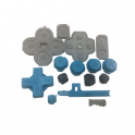 Kit membranas, botones, tapaderas... Nintendo New 2DX XL Negra C