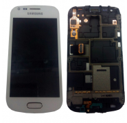 Lcd + Tactil + Marco Frontal S7580 Blanco SWAP