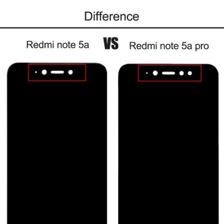 Lcd + Tactil Dorada Xiaomi Redmi Y1 Note 5a pro