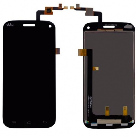 Lcd + táctil negro Wiko Darkmoon