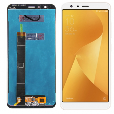 Lcd + Tactil Asus Zenfone Max Plus M1 ZB570TL Blanco
