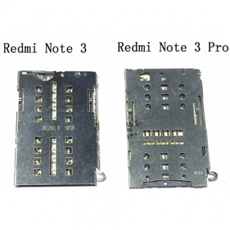 Lector Tarjeta Sim Xiaomi Redmi Note 3 version MTK