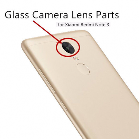 Lente - Cristal Camara Trasera Xiaomi Redmi Note 3 SWAP