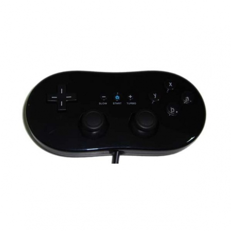Mando Clasico Wii Negro