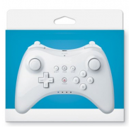 Mando Inalambrico Pro Wii U Color Blanco