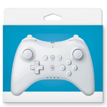 Mando Inalambrico Pro Wii U Color Blanco