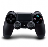 Mando PS4 Inalambrico Color Negro Compatible