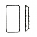 Marco Frontal Iphone 4 Negro