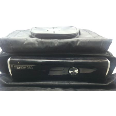 Mochila negra para Xbox 360