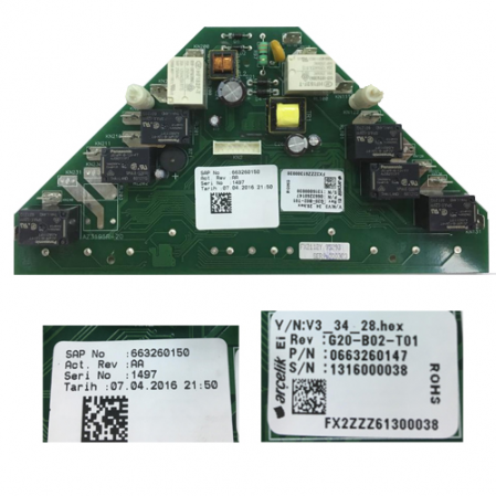 Modulo Electronico Beko BSE22120X AZ3195R-20