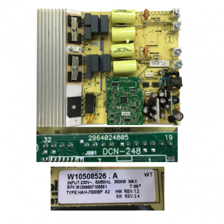 Modulo Electronico Vitro Induccion Ikea PLER8 HAH-6000AP W105085