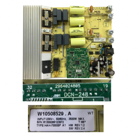 Modulo Electronico Vitro Induccion Ikea PLER8 HAH-6000AP W105085