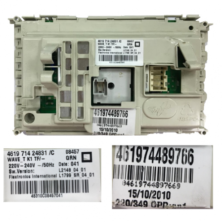 Modulo Electronico Lavadora Whirpool 4619 714 24831 /C SWAP
