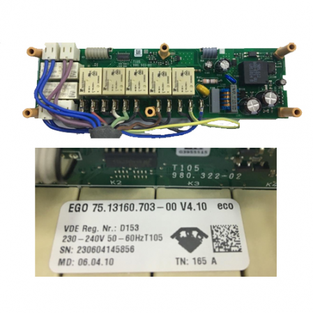 Modulo Electronico Teka TT 620 T105 980.322-02 SWAP