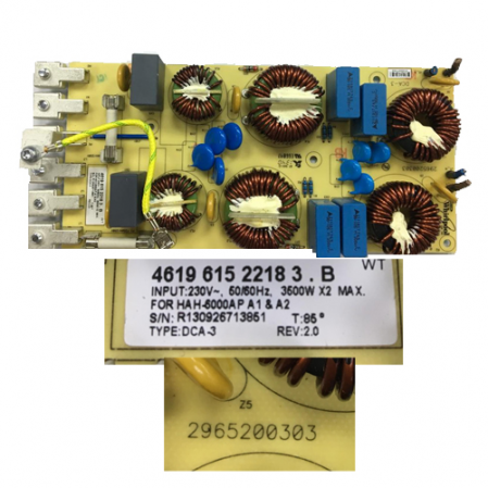 Modulo Electronico Vitro Induccion Ikea PLER8 46196152218 3.B SW