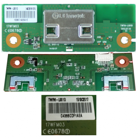 Modulo Wifi TWFM-L001D 17WFM03 Telefunken Supra42E SWAP