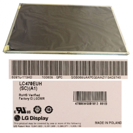 Panel LG LC470EUH (SC) (A1) LC470EUH SC-A1