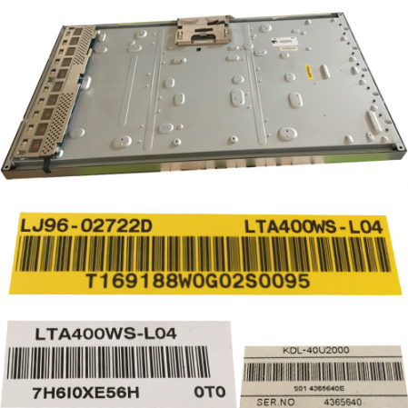 Panel Sony LT400WS-L04 con Tara