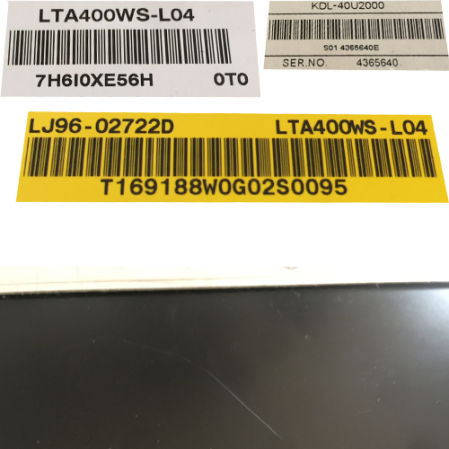 Panel Sony LT400WS-L04 con Tara