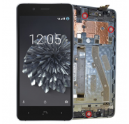 Pantalla Completa Bq Aquaris X5 Plus Gris Acrílico