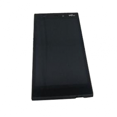 Pantalla Completa Negra Con Marcos Gris Wiko Ridge Fab 4g SWAP