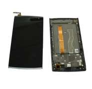 Full Screen Black Alcatel M812 Orange Nura