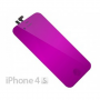 Pantalla iPhone 4S Color Morado Espejo