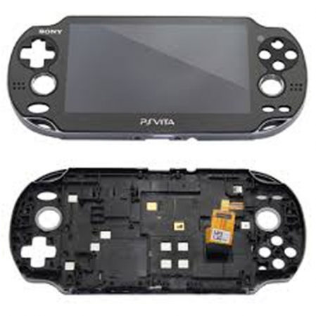 Pantalla LCD + Tactil+ Carcasa  PS Vita Negra USADO